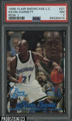 Kevin Garnett [Row 1] Basketball Cards 1996 Flair Showcase Legacy Collection Prices