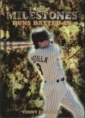 Vinny Castilla Baseball Cards 1999 Finest Milestones Prices