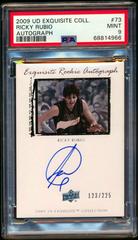 Ricky Rubio [Autograph] Basketball Cards 2009 UD Exquisite Collection Prices