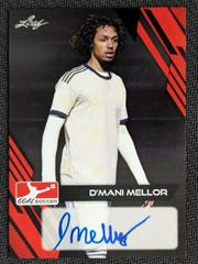 D'Mani Mellor #BA-DM2 Soccer Cards 2023 Leaf Goal Autographs Prices