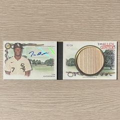 Tim Anderson #ARBC-TA Baseball Cards 2023 Topps Allen & Ginter Autograph Relic Book Prices