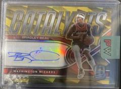 Bradley Beal [Gold] Basketball Cards 2021 Panini Spectra Signatures Prices