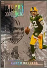 Brett Favre, Aaron Rodgers [Wild Card] #TC-47 Football Cards 2022 Panini Illusions Trophy Collection Prices