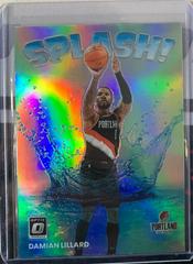 Damian Lillard [Holo] #6 Basketball Cards 2022 Panini Donruss Optic Splash Prices