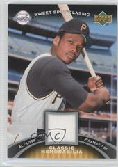 Al Oliver #CM-AO Baseball Cards 2007 Upper Deck Sweet Spot Classic Classic Memorabilia Prices