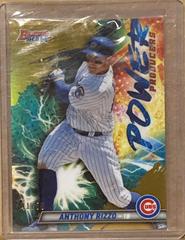 Anthony Rizzo [Gold Refractor] #PP-ANR Baseball Cards 2019 Bowman's Best Power Producers Prices