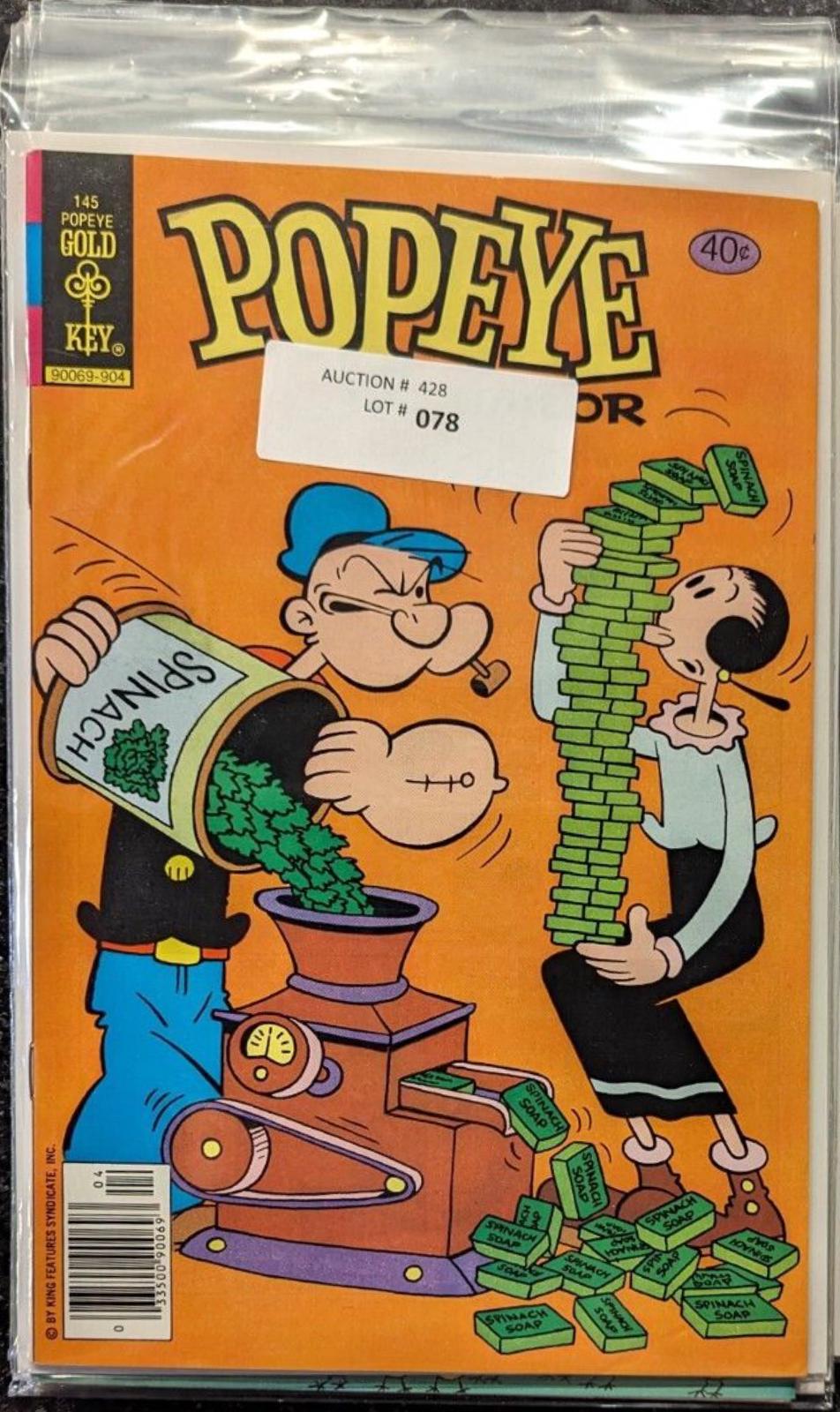 Popeye the Sailor #145 (1979) Comic Books Popeye the Sailor