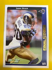 Isaac Bruce [Final Score] #212 Football Cards 2002 Panini Score Prices
