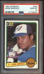 Jesse Barfield #595 Baseball Cards 1983 Donruss Prices