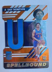 Ausar Thompson [Orange Die-Cut] #21 Basketball Cards 2023 Donruss Elite Spellbound Prices