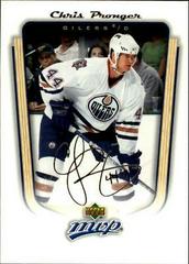 Chris Pronger #157 Hockey Cards 2005 Upper Deck MVP Prices