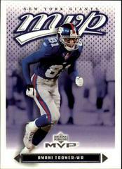 Amani Toomer #81 Football Cards 2003 Upper Deck MVP Prices