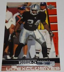 Charles Woodson [Exclusives Silver] #157 Football Cards 1999 Upper Deck Prices