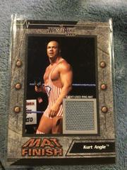 Kurt Angle Wrestling Cards 2003 Fleer WWE WrestleMania XIX Mat Finish Prices