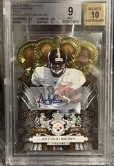 Antonio Brown [Autograph Gold] #107 Football Cards 2010 Panini Crown Royale Prices