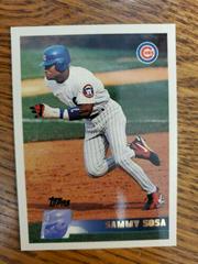 Sammy Sosa #252 Baseball Cards 1996 Topps Prices