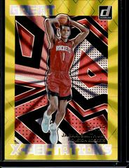 Jabari Smith Jr. [Yellow Laser] Basketball Cards 2022 Panini Donruss Great X Pectations Prices