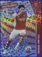 Takehiro Tomiyasu [Kaleido] #68 Soccer Cards 2021 Panini Revolution Premier League Prices