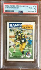 Eric Dickerson #36 Football Cards 1987 Topps American UK Prices