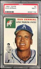 Gus Zernial #2 Baseball Cards 1954 Topps Prices