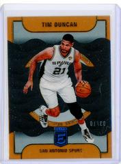 Tim Duncan [Gold] #16 Basketball Cards 2022 Panini Donruss Elite Title Waves Prices