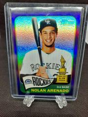 Nolan Arenado [Purple Refractor] Baseball Cards 2014 Topps Heritage Chrome Prices