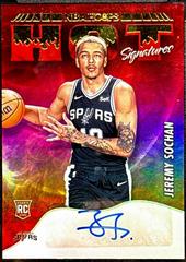 Jeremy Sochan #HSR-JMS Basketball Cards 2022 Panini Hoops Hot Signatures Rookies Prices