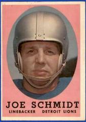 Joe Schmidt Football Cards 1958 Topps Prices