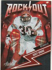 Ickey Woods #14 Football Cards 2023 Panini Absolute Rock Out Prices
