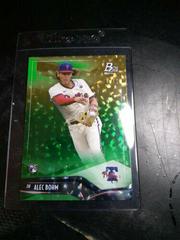 Alec Bohm [Green] #20 Baseball Cards 2021 Bowman Platinum Prices
