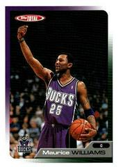 Maurice Williams #191 Basketball Cards 2005 Topps Total Prices