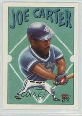 Joe Carter #89 Baseball Cards 1992 Topps Kids Prices