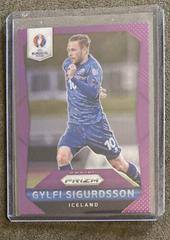Gylfi Sigurdsson [Purple Prizm] Soccer Cards 2016 Panini Prizm UEFA Prices