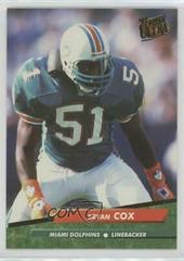 Bryan Cox Football Cards 1992 Ultra Prices