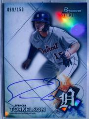 Spencer Torkelson [Refractor] #BSPA-ST Baseball Cards 2021 Bowman Sterling Prospect Autographs Prices