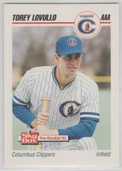 Torey Lovullo #48 Baseball Cards 1992 Skybox AAA Prices