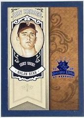 Nolan Ryan [Framed Portraits Blue] #437 Baseball Cards 2005 Donruss Diamond Kings Prices