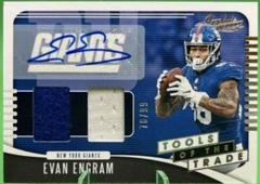Evan Engram #TTD-EV Football Cards 2019 Panini Absolute Tools of the Trade Double Prices