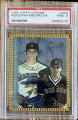 Meche, Pavano, Wood [Refractor] Baseball Cards 1998 Topps Chrome Prices