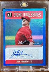 Jack Flaherty [Blue] #SS-JF Baseball Cards 2018 Panini Donruss Signature Series Prices
