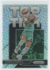 Sabrina Ionescu [Mojo] #7 Basketball Cards 2023 Panini Prizm WNBA Top Tier Prices