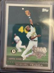 Miguel Tejada #91 Baseball Cards 2000 Topps Opening Day Prices