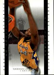 Shaquille O'Neal Basketball Cards 2002 SP Authentic Prices