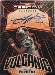 Julius Peppers [Electric Etch Orange] #17 Football Cards 2023 Panini Obsidian Volcanic Signature Prices