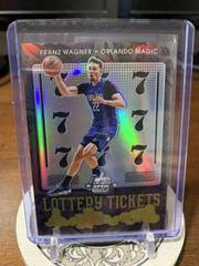 Franz Wagner Basketball Cards 2021 Panini Contenders Optic Lottery Ticket Prices