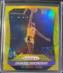James Worthy [Gold Prizm] Basketball Cards 2015 Panini Prizm Prices