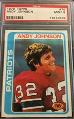 Andy Johnson #76 Football Cards 1978 Topps Prices