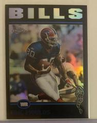 Eric Moulds [Black Refractor] #7 Football Cards 2004 Topps Chrome Prices