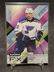 Jordan Kyrou Hockey Cards 2021 Upper Deck Synergy FX Prices