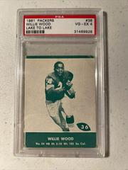 Willie Wood #36 Football Cards 1961 Lake to Lake Packers Prices